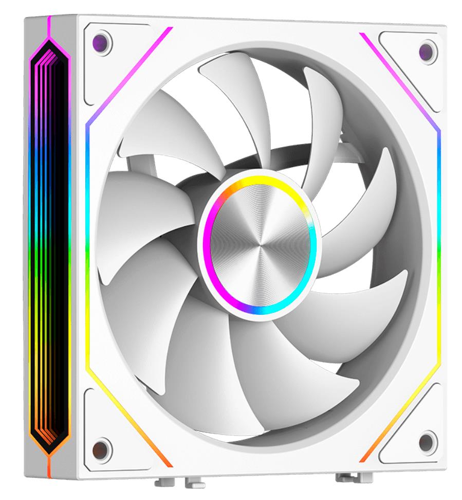 Изображение Вентилятор PCcooler F3 X120 ARGB White (1800 об/мин , 120x120x25 мм,4-pin PWM)