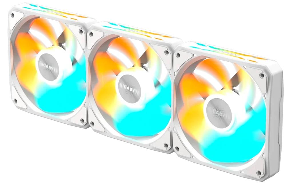 Изображение Вентилятор GIGABYTE EZ CHAIN RSV FAN 120 ICE (2200 об/мин , 120x120x25 мм,4-pin PWM)