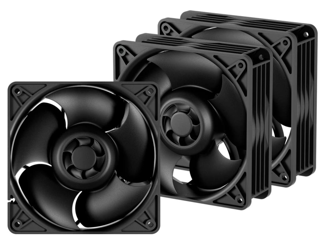 Изображение Вентилятор Arctic S12038-8K (8000 об/мин , 120x120x25 мм,4-pin PWM)