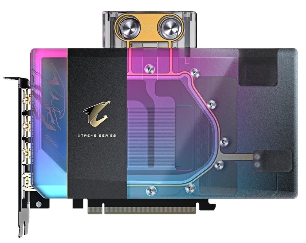 Изображение Видеокарта GIGABYTE NVIDIA GeForce RTX 5080 AORUS XTREME WATERFORCE WB OC 16Gb 16 Гб (GeForce RTX 5080, GDDR7)/(GV-N5080AORUSX WB-16GD)