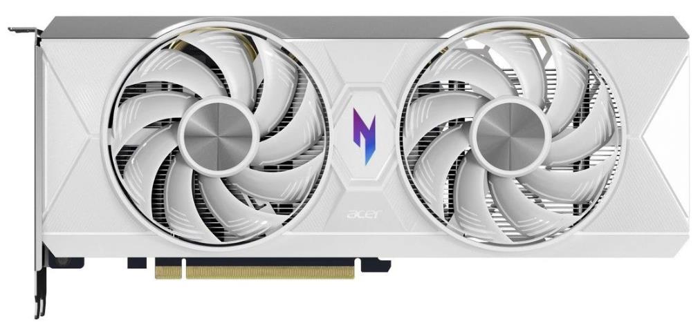 Изображение Видеокарта Acer AMD Radeon RX 9060 XT Nitro White OC 8Gb 8 Гб (Radeon RX 9060 XT, GDDR6)/(DP.Z4UWW.P02)
