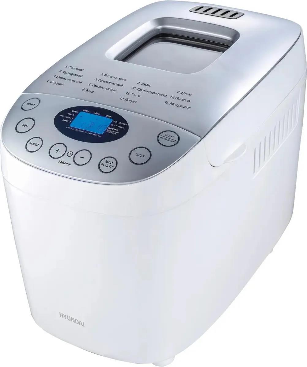 Изображение Хлебопечь Hyundai HYBM-4083  (серебристый, белый)