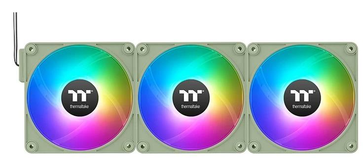 Изображение Вентилятор Thermaltake CT140 EX Reverse ARGB Sync PC Cooling Fan Matcha Green (1800 об/мин , 140x140x25 мм,4-pin PWM)