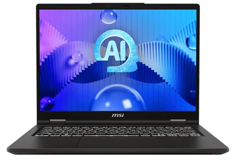 Изображение Ноутбук MSI Venture 14 AI A1MG-039XRU (Intel 125H 1200 МГц/ SSD 512 ГБ  /RAM 16 ГБ/ 14" 2880x1800/VGA встроенная/ Без ОС) (9S7-14Q221-039)