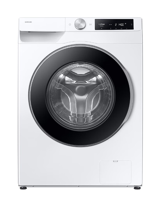 Изображение Стиральная машина Samsung WW90DG6U34LELP, белый (фронтальная, 9 кг, 1400 об/мин )