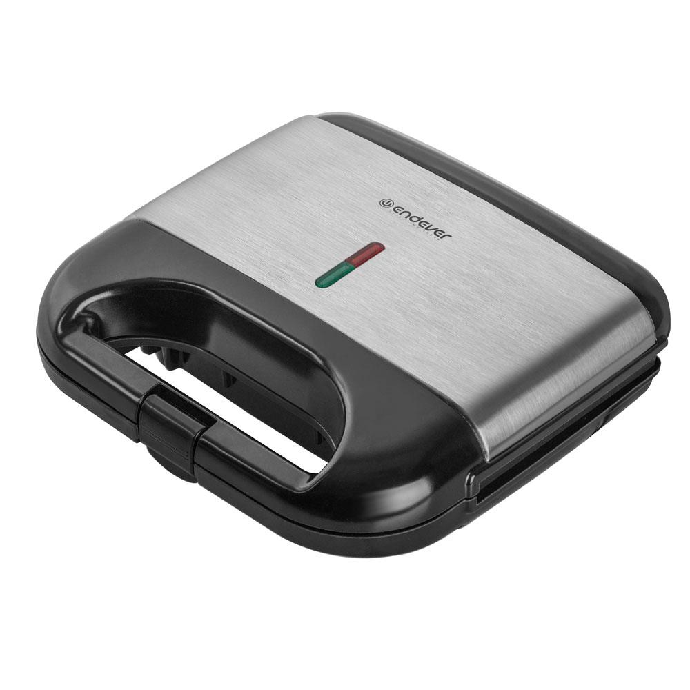 Изображение Вафельница Endever Skyline WM-21 (850 Вт /черный, стальной)