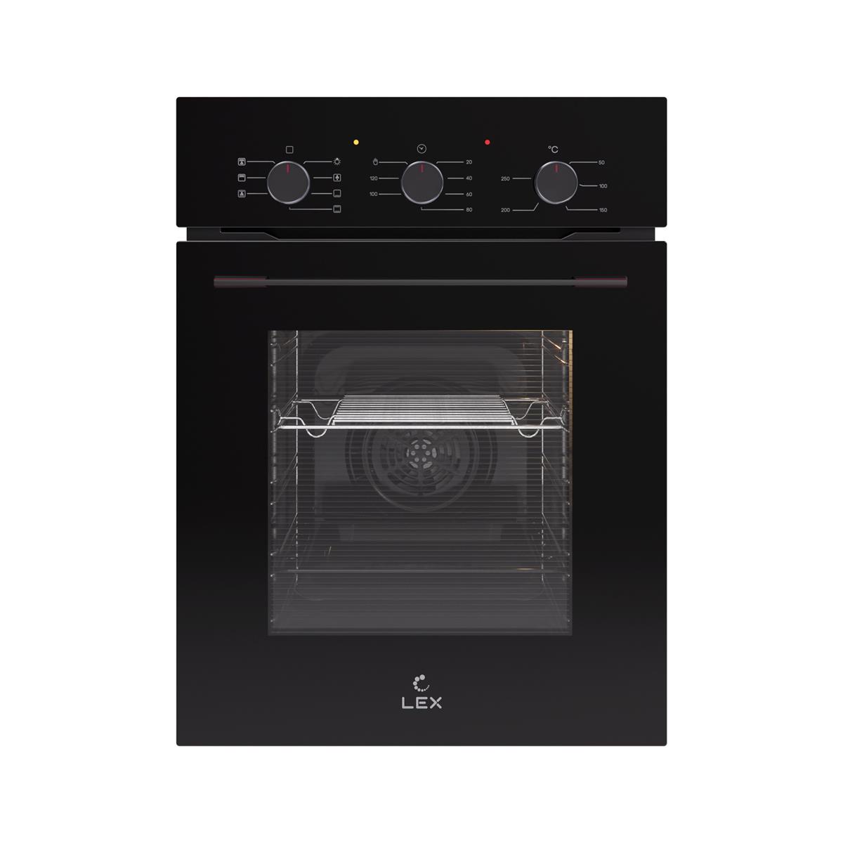 Изображение Духовой шкаф LEX EDM 4575 BBL (53 л , чёрный)