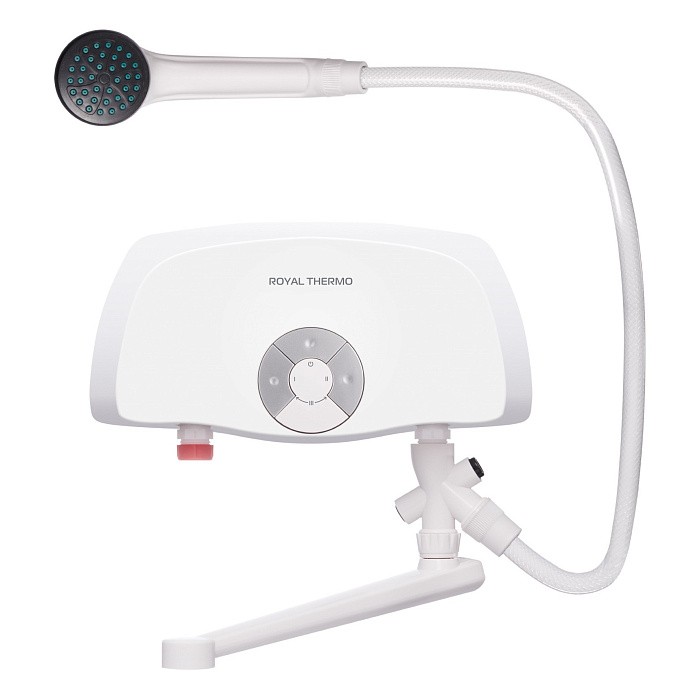 Изображение Водонагреватель проточный (электрический) Royal Thermo SmartFix TS (5,5 kW) - кран+душ