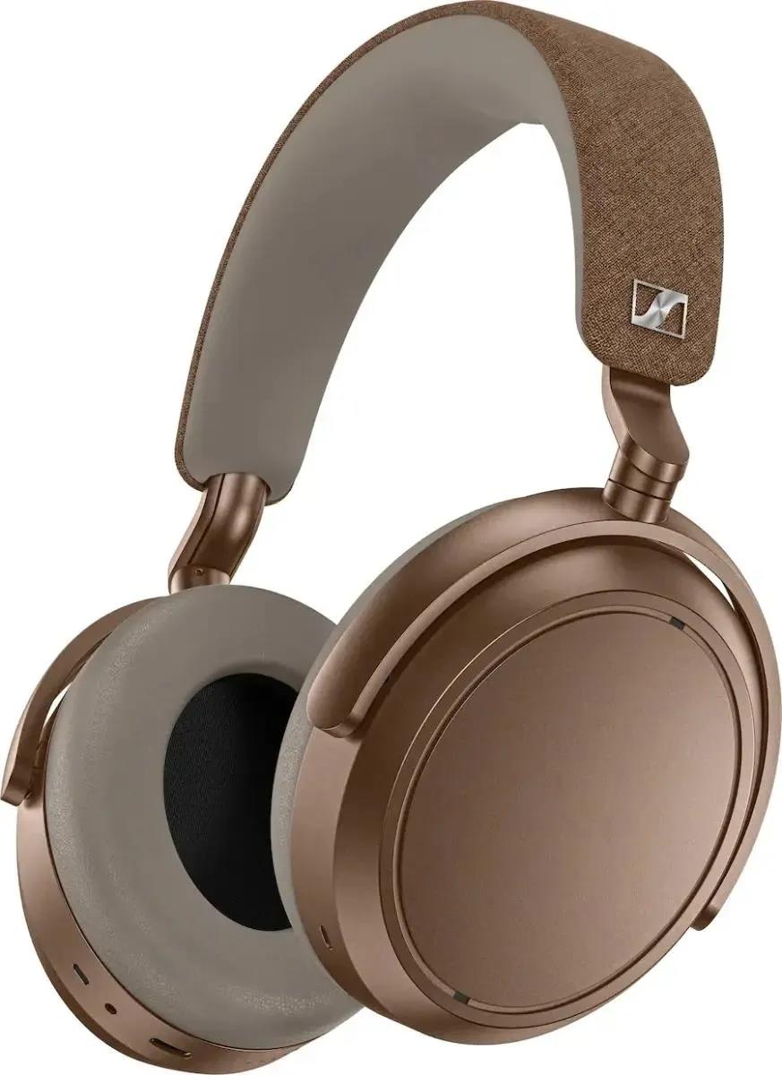 Изображение Bluetooth-гарнитура/наушники Sennheiser Momentum Wireless 4 беспроводные bluetooth оголовье (M4AEBT BROWN) (коричневый)