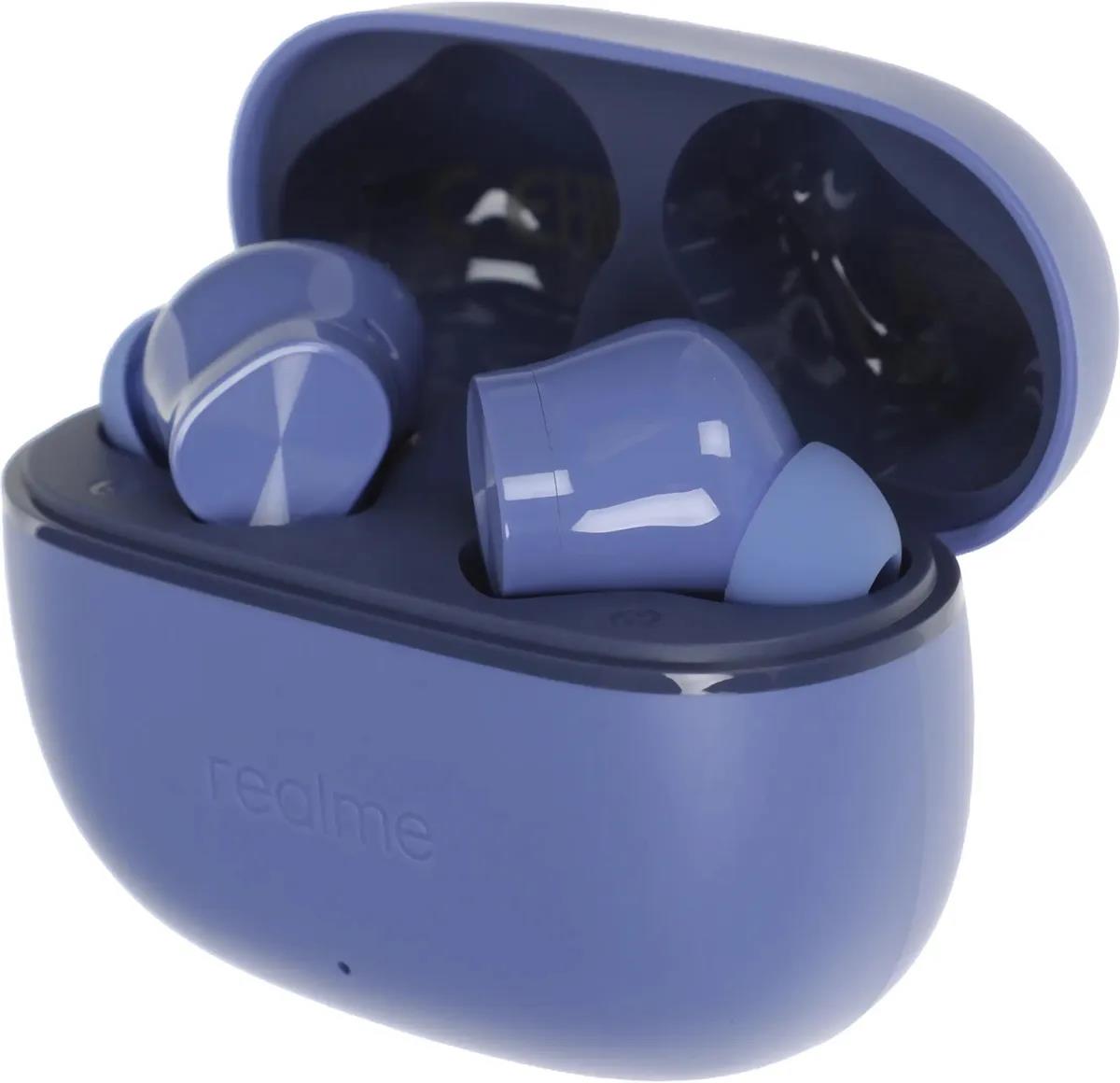 Изображение Bluetooth-гарнитура/наушники Realme Buds T200 Lite (фиолетовый)