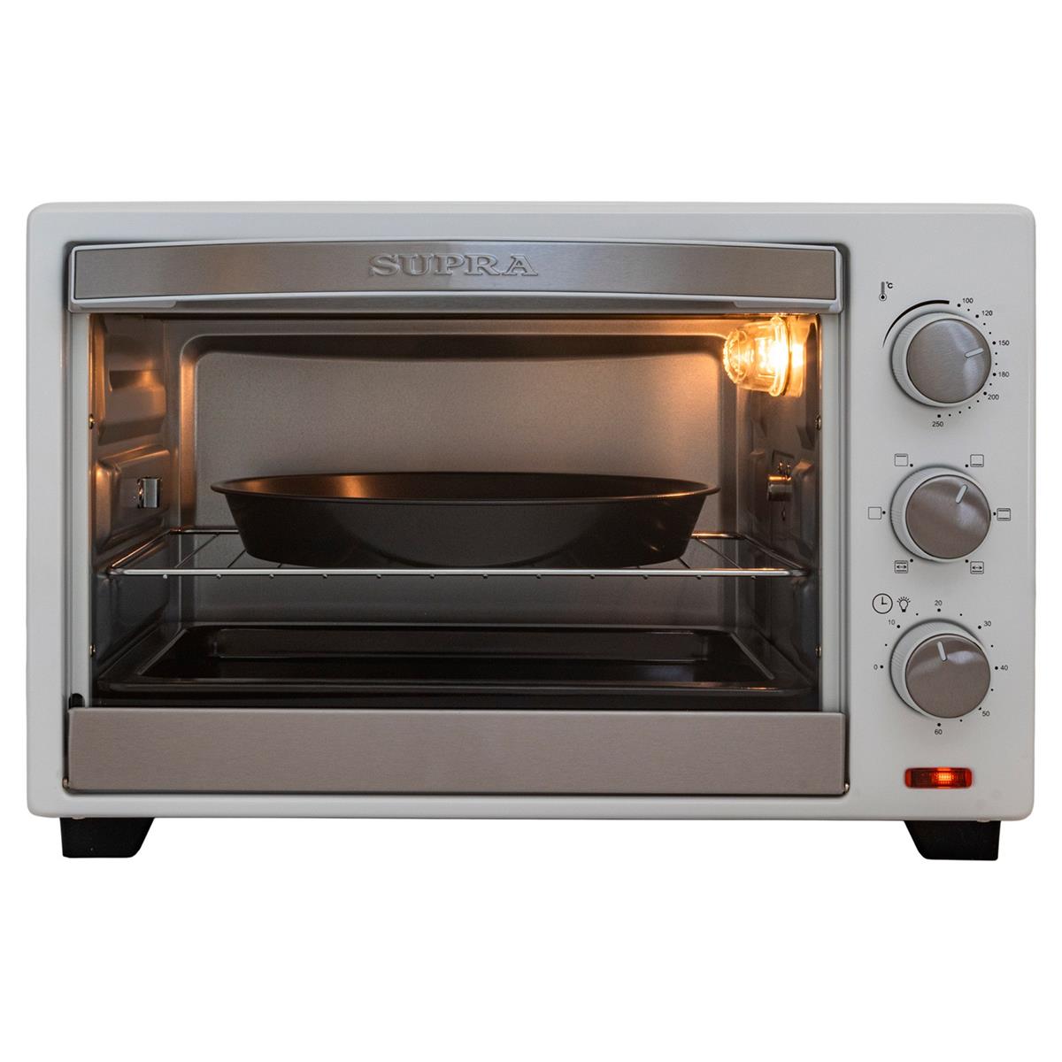 Изображение Электропечь Supra MTS-2804 (28 л /1650 Вт /белый)