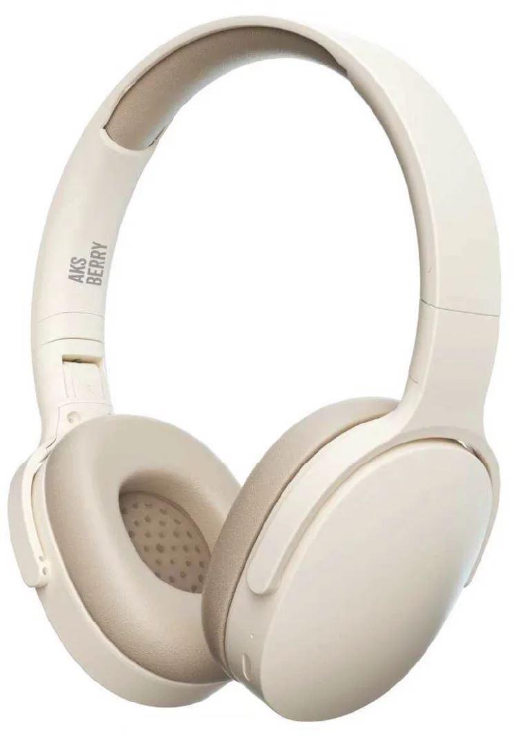 Изображение Bluetooth-гарнитура/наушники Aksberry U3 Win Vibe (бежевый)