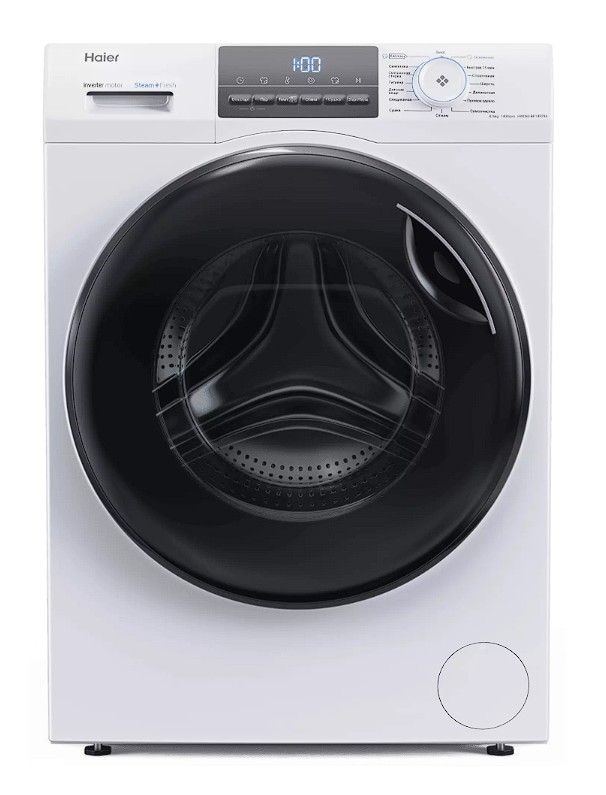 Изображение Стиральная машина Haier HWD80-BP14929A, белый (фронтальная, 8 кг, 1400 об/мин )