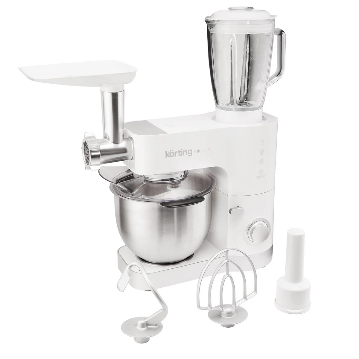 Изображение Кухонный комбайн Korting KKM 0105 Polar (5,5 л /1200 Вт /белый)