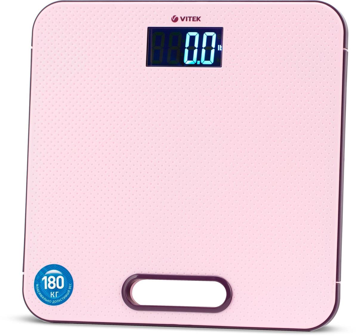 Изображение Весы VITEK VT-1968,розовый
