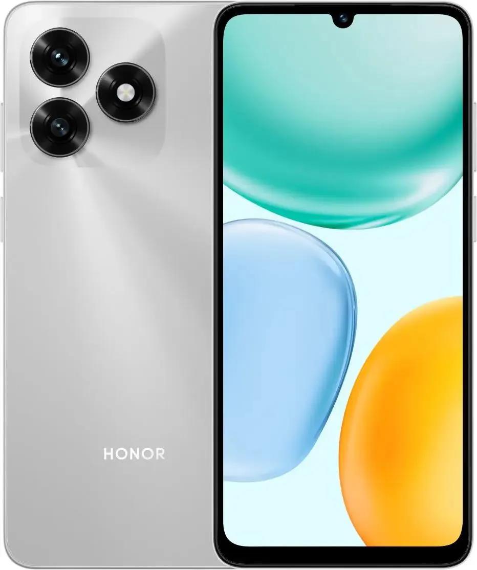 Изображение Смартфон HONOR X5c (64 Гб/4 Гб) серебристый