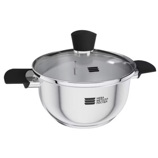 Изображение Кастрюля НЕВА МЕТАЛЛ ПОСУДА КС221 "Vivo" (2,1 л )