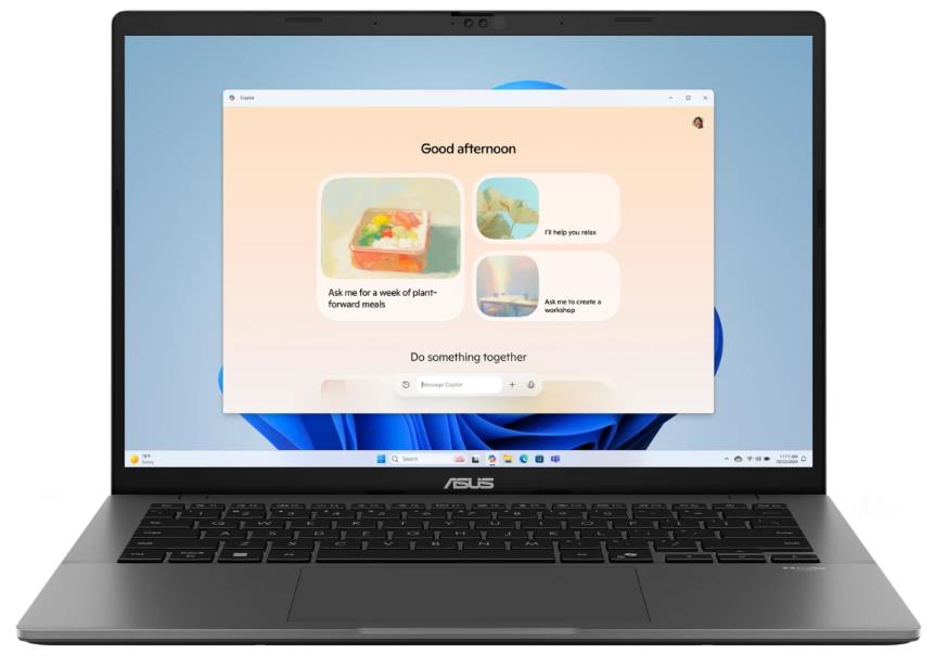 Изображение Ноутбук Asus S3407CA Vivobook S14 (Intel 255H 2000 МГц/ SSD 1024 ГБ  /RAM 16 ГБ/ 14" 1920x1200/VGA встроенная/ Без ОС) (90NB16J2-M00780)