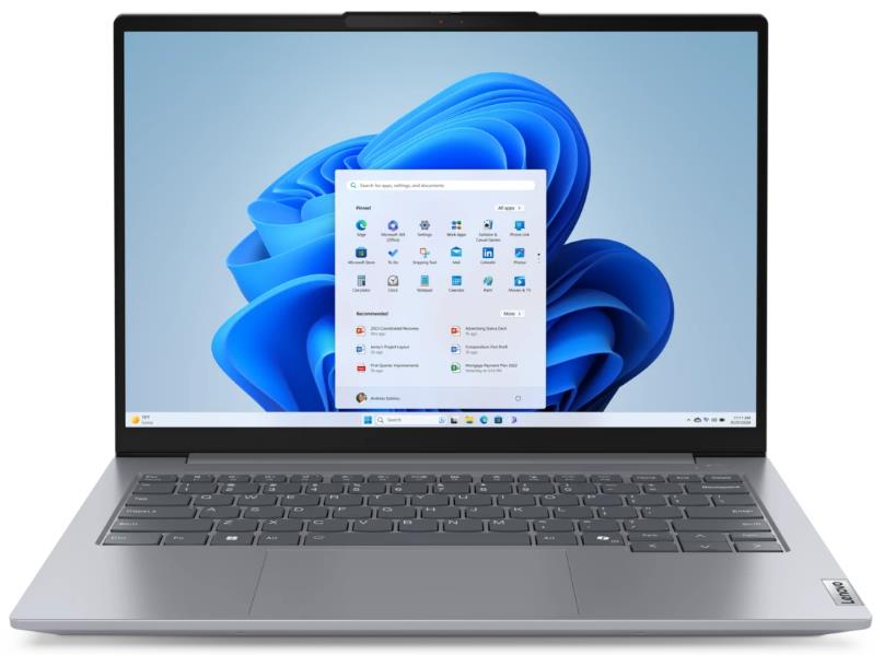 Изображение Ноутбук Lenovo ThinkBook 14 G7 ARP (AMD 7535HS 3300 МГц/ SSD 512 ГБ  /RAM 32 ГБ/ 14" 1920x1200/VGA встроенная/ Без ОС) (21MV00DJSA)