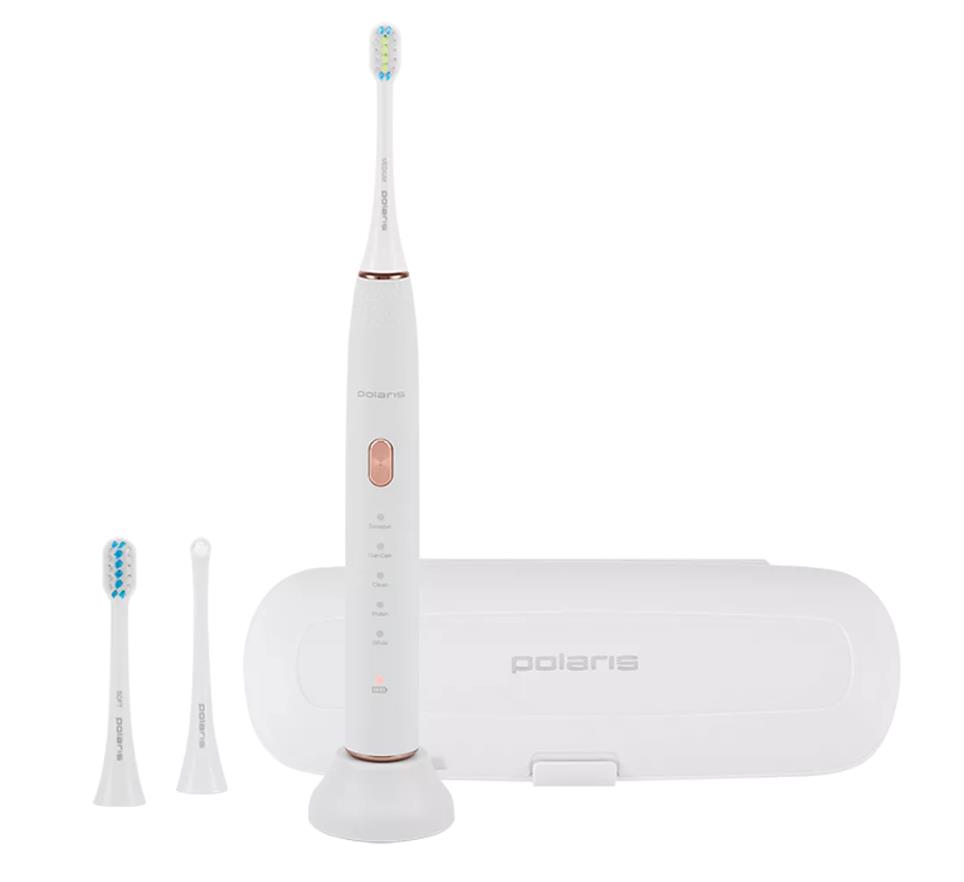 Изображение Электрическая зубная щетка Polaris PETB 0701 TC белый