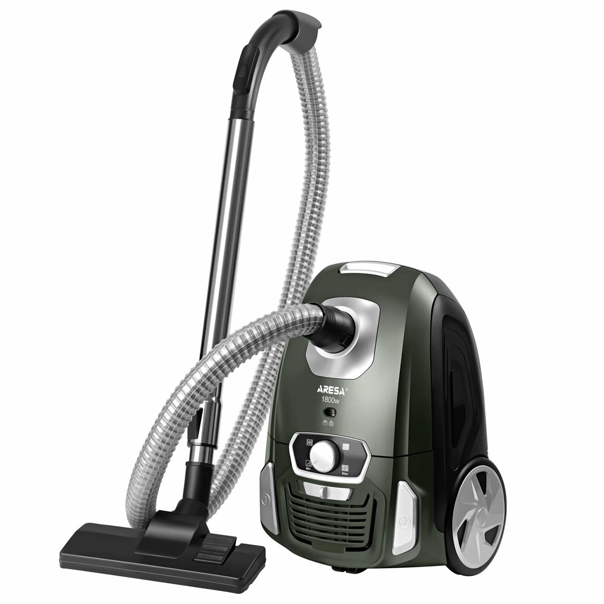 Изображение Пылесос Aresa AR-2402 (1800 Вт /мешок/зеленый)