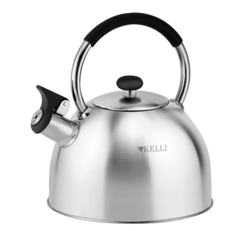 Изображение Чайник Kelli KL-3123 (2,5, л л /серебристый)