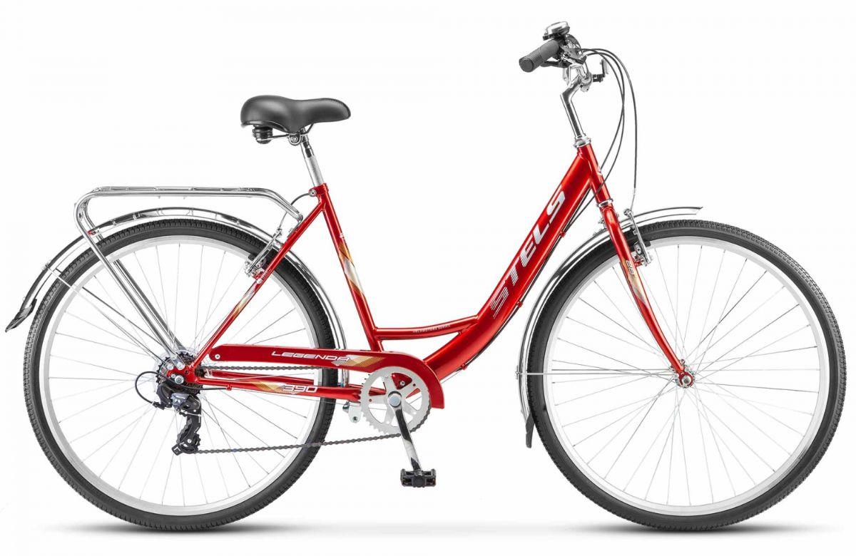 Изображение Велосипед Stels Legenda 390 28V Z010 (красный/28 "/20.0 ")-2025 года EP-00005140*X0000001125