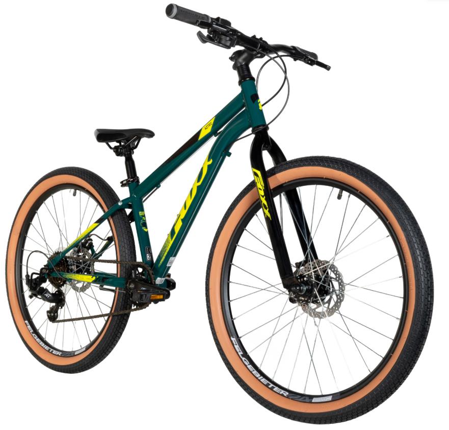 Изображение Велосипед Foxx Aztec 24 (173979) (зеленый/24 "/12.0 ")-2025 года 24SHD.AZTEC.12GN5