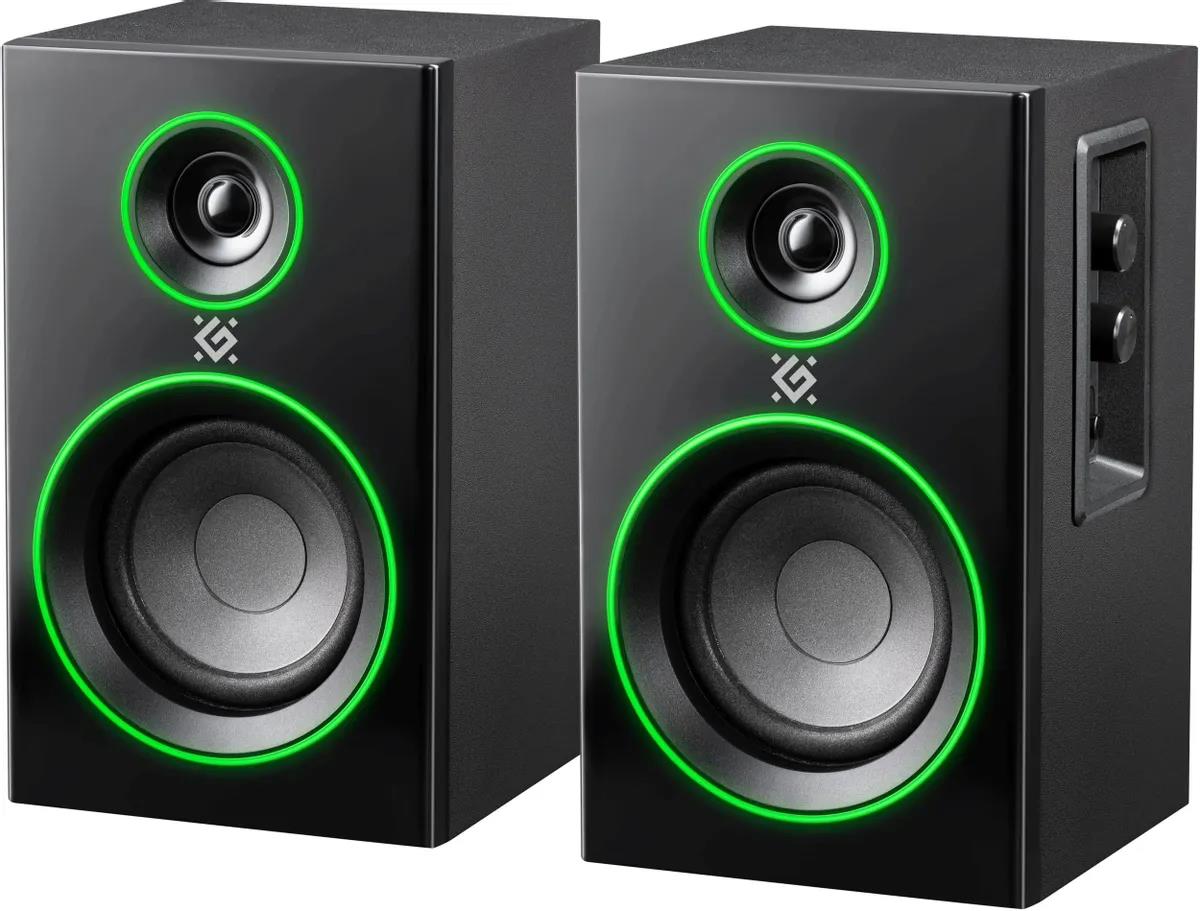 Изображение Компьютерная акустика Defender (65712) Solar 12 (2.0 / 12 Вт  / черный)