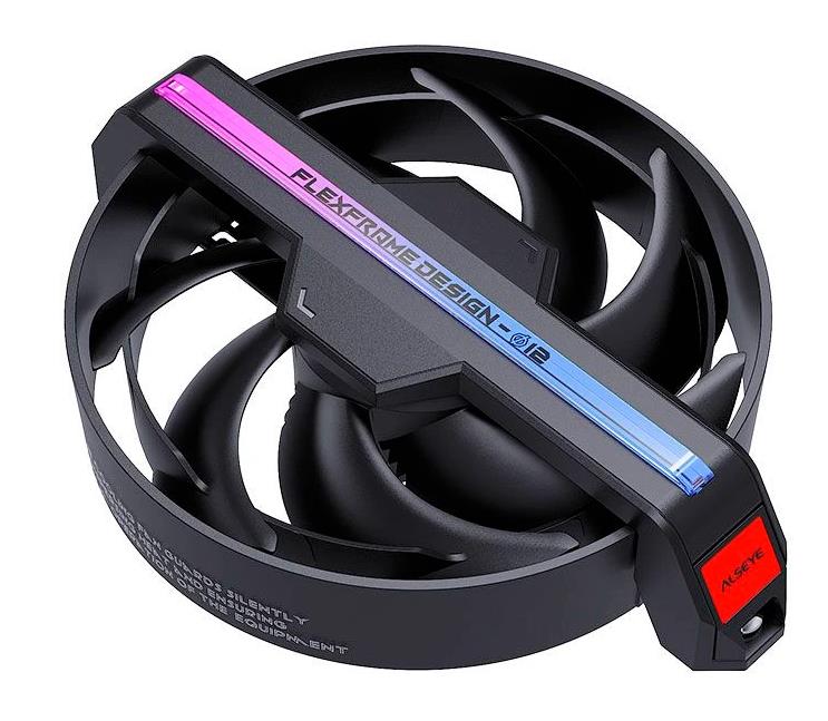 Изображение Вентилятор Alseye 12(DM12)-B (1600 об/мин , 120x160x33 мм,4-pin PWM)