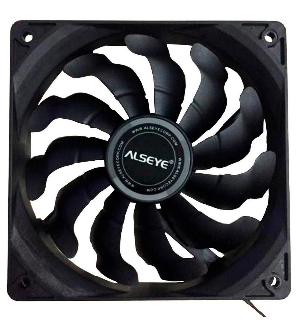 Изображение Вентилятор Alseye S120-F (1700 об/мин , 120x120x25 мм,4-pin PWM)