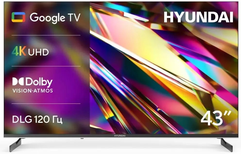 Изображение Телевизор Hyundai H-LED43BU7011 43" HDR, 4K Ultra HD Smart TV черный