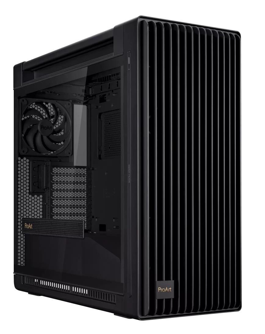 Изображение Корпус Asus ProArt PA602 Black (mATX, ATX, Mini-ITX, EATX, Mini-DTX, черный, без БП)/(90DC00J0-B09000)