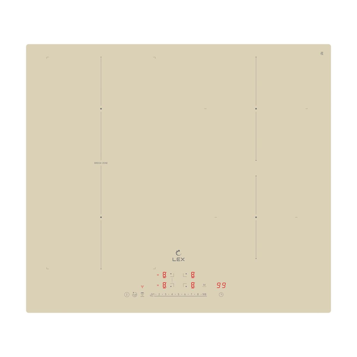 Изображение Варочная панель LEX EVI 641A I IV (слоновая кость)