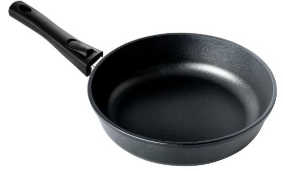 Изображение Универсальная сковорода РОССИЯ 240/65мм Классик съем/руч. без кр, с2453а (24 см Съемные ручки)