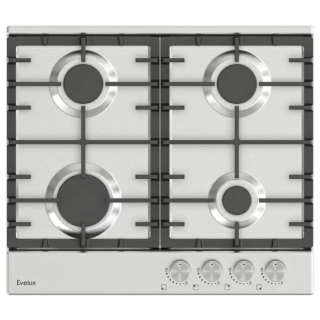 Изображение Варочная панель Evelux HEG 600 X (нержавеющая сталь)