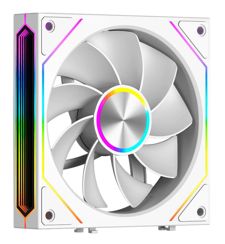 Изображение Вентилятор PCcooler F3 X120R ARGB White (1800 об/мин , 120x120x25 мм,4-pin PWM)