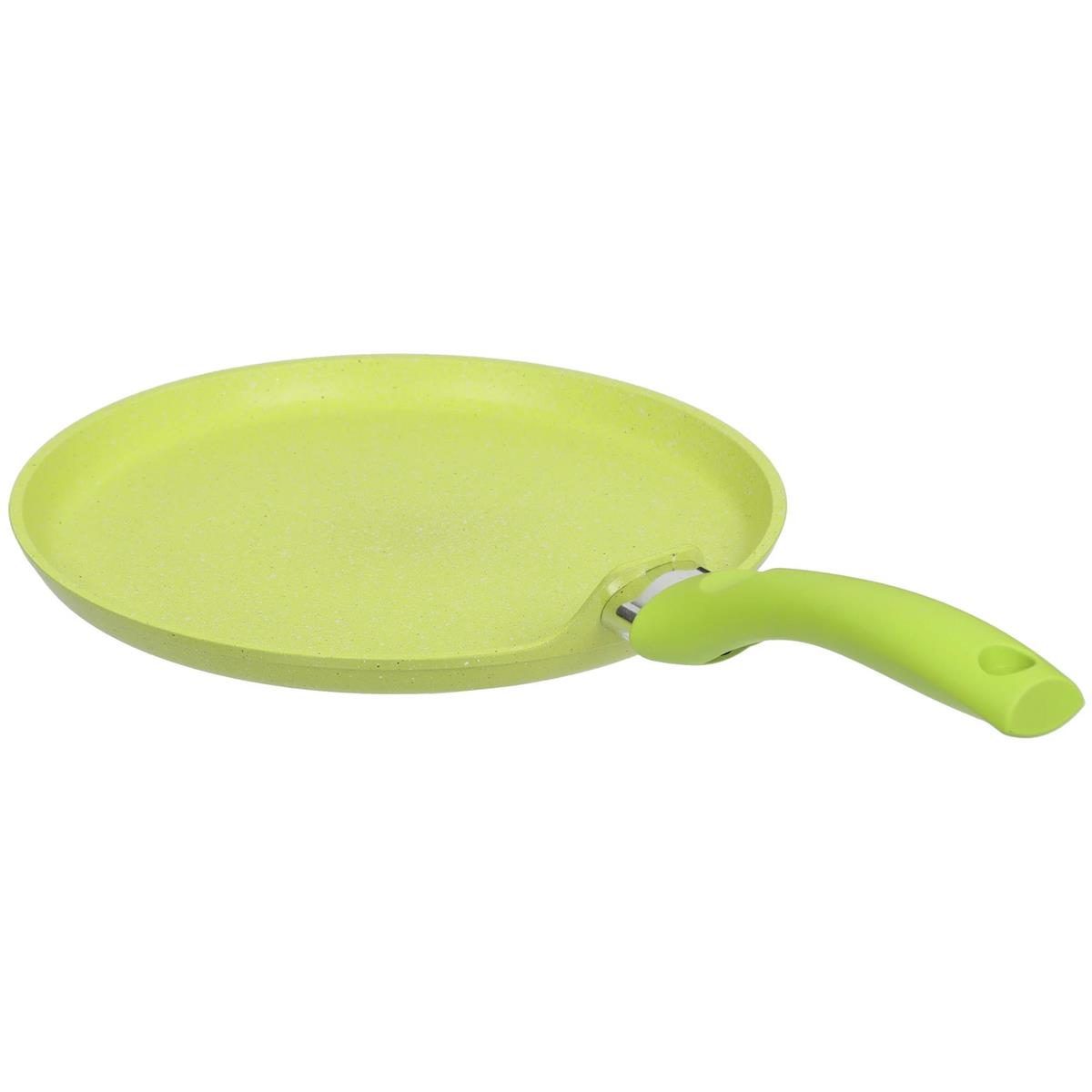Изображение Блинная сковорода Kukmara сб240tsl а/пр литая Trendy style lime (24 см )