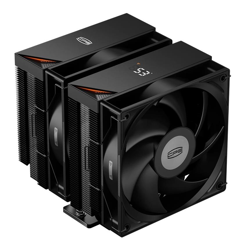 Изображение Кулер для процессора PCcooler RT620 Digital Black (AM4, LGA1150/1151/1155/S1156, LGA 1200, LGA 1700, AM5, LGA1851)2 шт