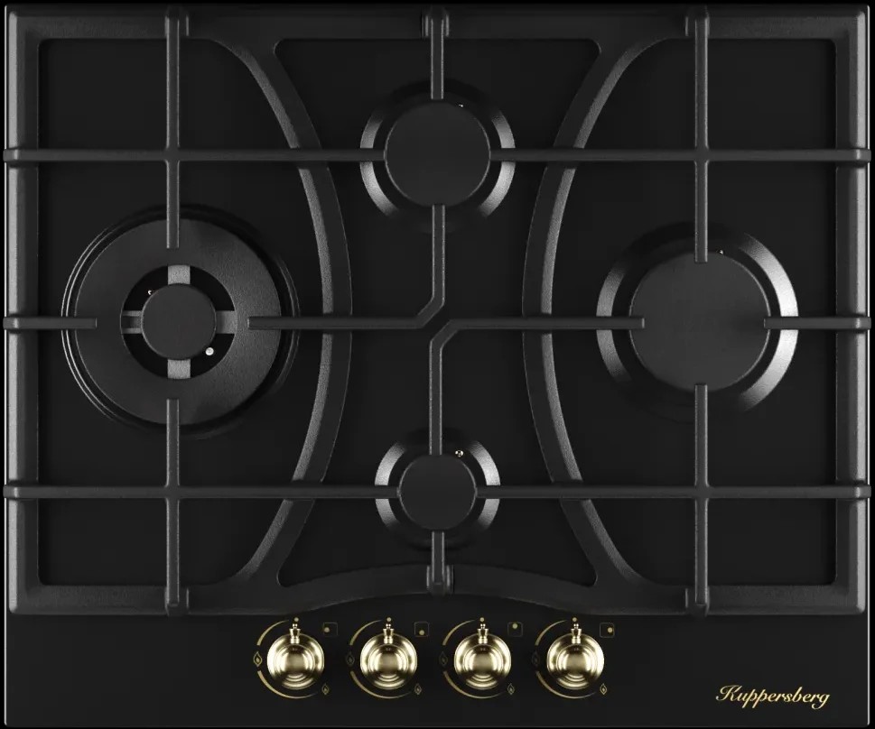 Изображение Варочная панель Kuppersberg FS 610 Ant Bronze (черный)