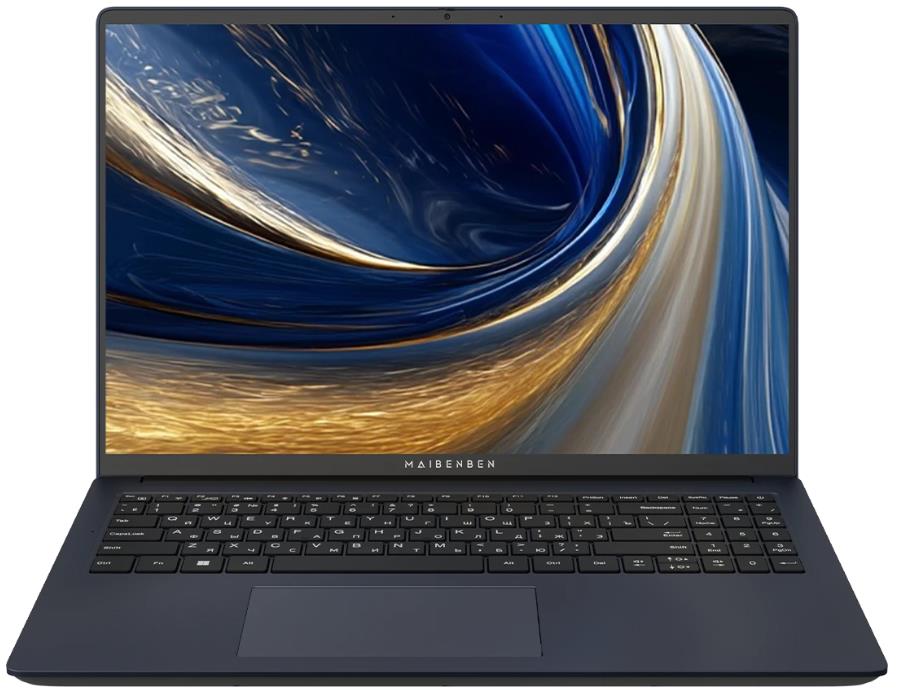 Изображение Ноутбук Maibenben Medio M675 (AMD 7430U 2300 МГц/ SSD 512 ГБ  /RAM 16 ГБ/ 16" 1920x1200/VGA встроенная/ Без ОС) (M6751SF0LURE0)