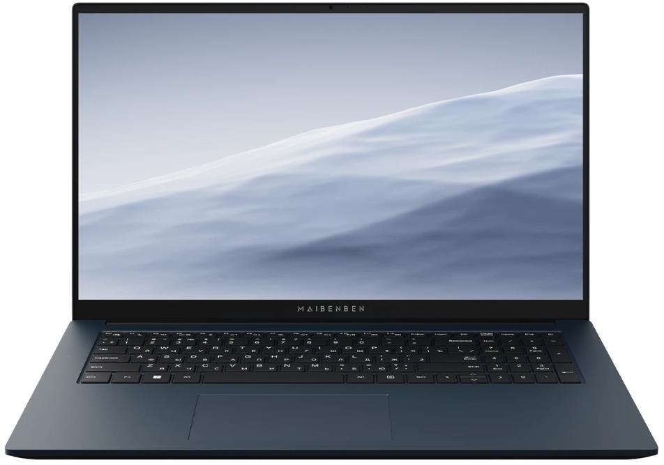 Изображение Ноутбук Maibenben Medio M17A-i322UM (Intel 1220P 1500 МГц/ SSD 512 ГБ  /RAM 16 ГБ/ 17.3" 1920x1080/VGA встроенная/ Linux) (M17A-i322UMF1SLURE3)