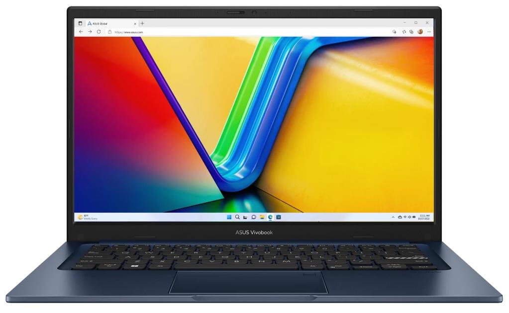 Изображение Ноутбук Asus X1404VA Vivobook 14 (Intel 1315U 1200 МГц/ SSD 128 ГБ  /RAM 8 ГБ/ 14" 1920x1080/VGA встроенная/ Windows 11 Home) (90NB10I1-M015F0)