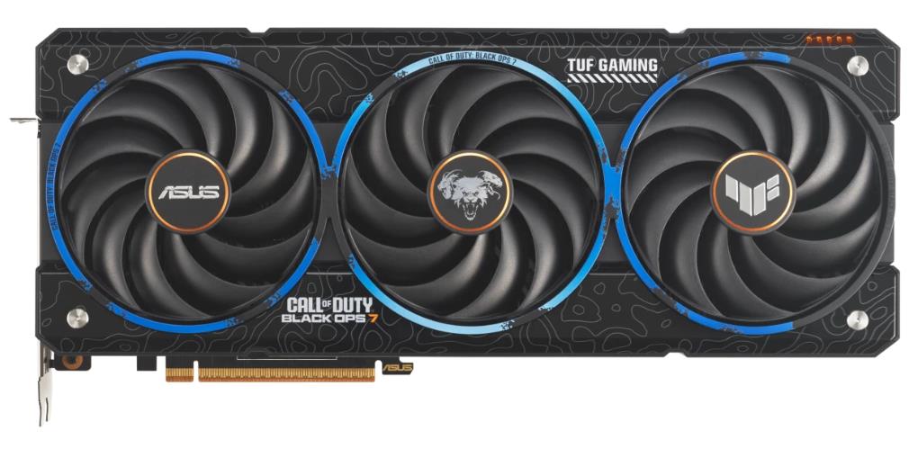 Изображение Видеокарта Asus AMD Radeon RX 9070 XT COD BO7 Special Edition OC 16GB 16 Гб (Radeon RX 9070 XT, GDDR6)/(90YV0L76-M0NM00)
