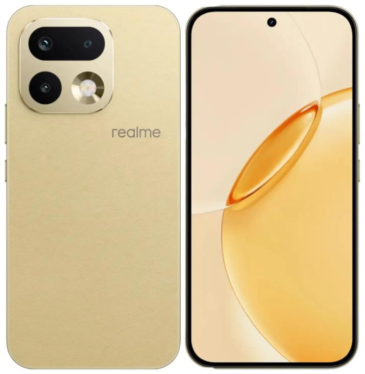 Изображение Смартфон Realme 16 Pro (256 Гб/8 Гб) золотистый