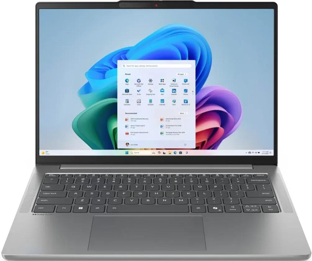 Изображение Ноутбук Lenovo IdeaPad Slim 5 14ARP10 (AMD 7735HS 3200 МГц/ SSD 1024 ГБ  /RAM 32 ГБ/ 14" 1920x1200/VGA встроенная/ Без ОС) (83HT003JRK)
