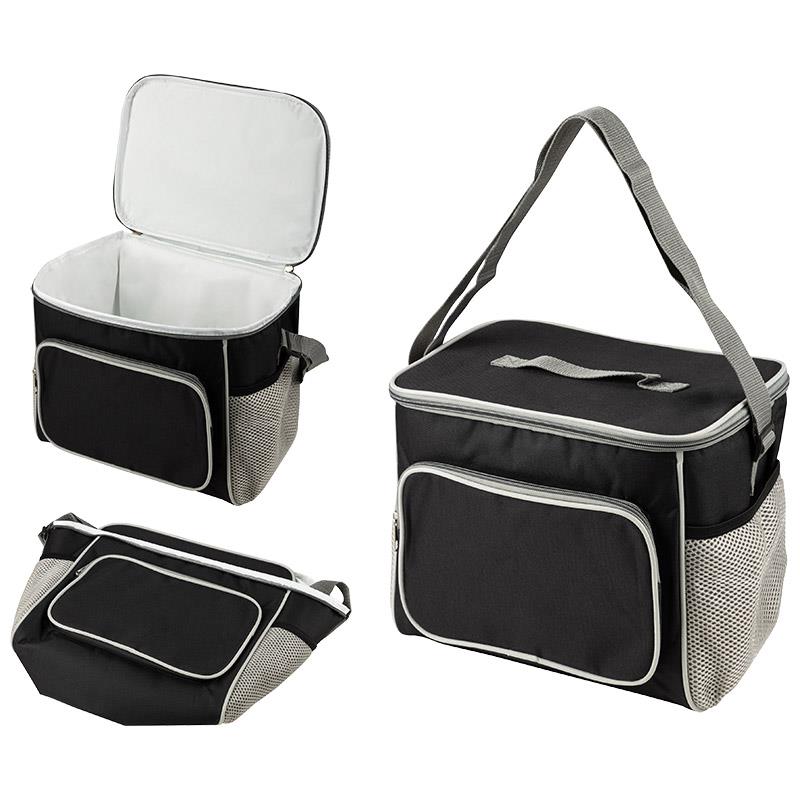 Изображение Термосумка Ecos PC2208, 15л, р-р: 30x20x25см, цвет: чёрный (104570) 15 л