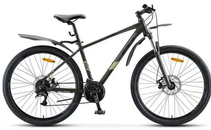 Изображение Велосипед Stels Navigator 745 MD 27.5 V010 (темно-оливковый/27.5 "/21.0 ")-2024 года LU094372/LU099211