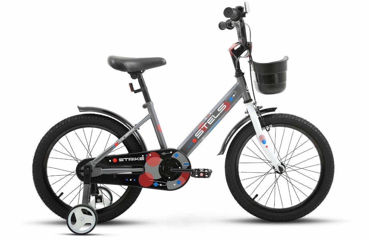 Изображение Велосипед Stels Strike VC 18" Z010 (серый/18 "/9.8 ")-2024 года JU135647/LU098885