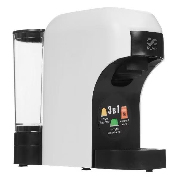 Изображение Кофемашина Stelvio XC300, 8276 (1400 Вт /20 бар/белый)